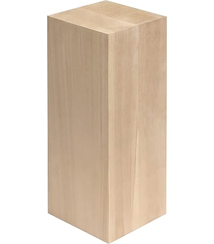 Amazon.com: MUKCHAP 6 Pack Basswood Block, 6 x 3 x 3 Inch